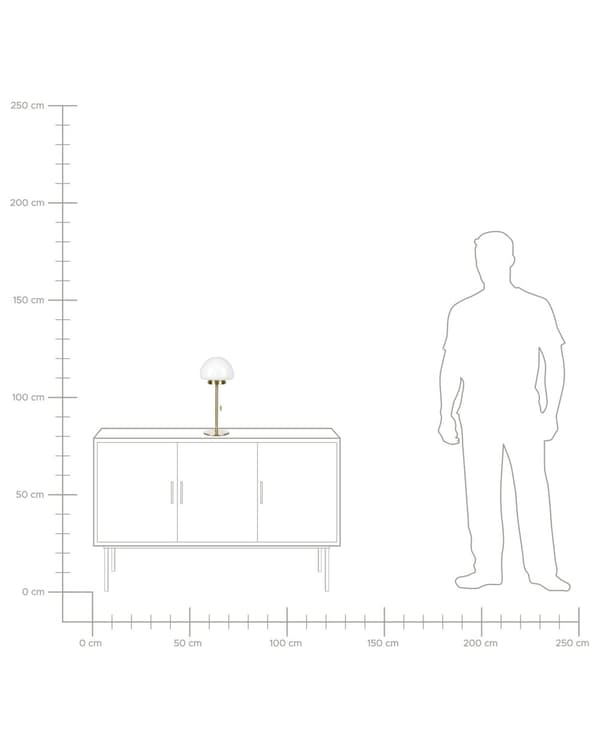 Bordlampe Guld Metal Base Glas Skærm Træk Kontakt Minimalistisk Stil Hjemmekontor Lys
