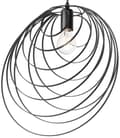 Miniatyrbild 7 av 9: GEOMETRISK TAKLAMPA APP426-1CP SVART