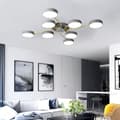 Miniatyrbild 3 av 8: TAKLAMPA APP532-8C GRÅ