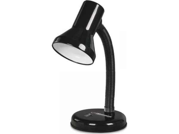 Esperanza skrivebordslampe ELD108K Esperanza skrivebordslampe e27 altair sort