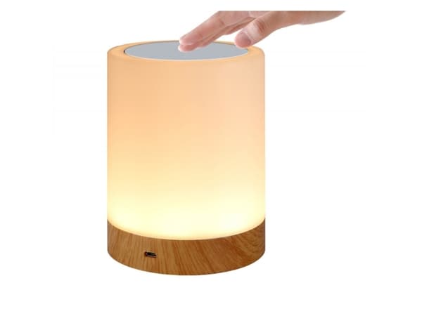 Techly I-LED TOUCH, Vit, Akrylnitrilbutadienstyren (ABS), Sovrum, 16 lampor, 1,6 W, LED