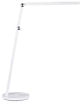 Miniatyrbild 5 av 11: Skrivbords LED-lampa Vit Dimmer Touch-knapp Hemmakontor Studier Modern Design