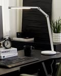 Miniatyrbild 2 av 11: Skrivbords LED-lampa Vit Dimmer Touch-knapp Hemmakontor Studier Modern Design
