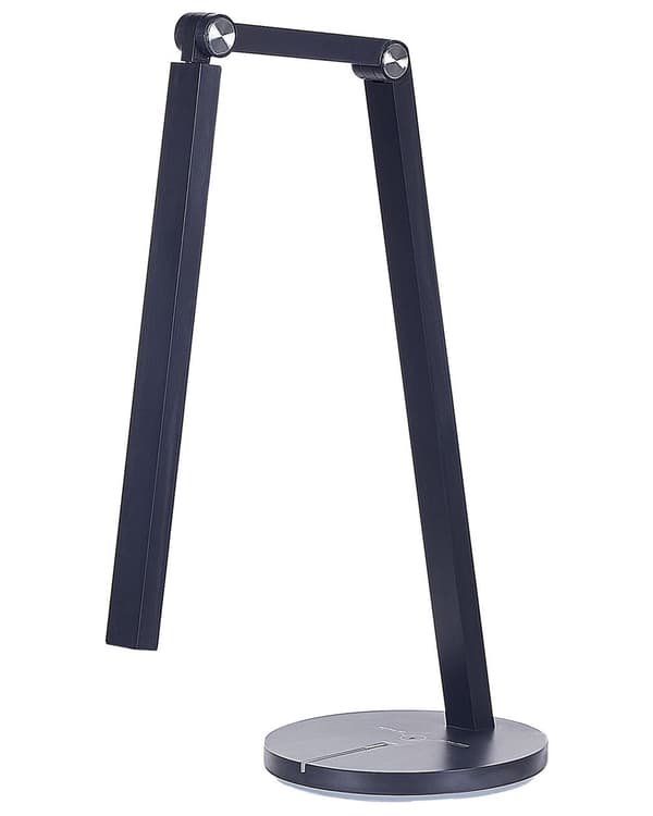 LED-pöytävalaisin musta 32 x 48 x 17 cm muovi säädettävä himmennettävä kosketuskytkin työpöydälle