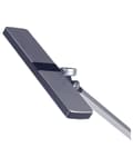 Miniatyrbillede 11 af 11: Skrivebords LED-lampe Metal Aluminium Sølv Trinløs Dæmpning Touch Switch Trådløs Oplader Lys Office Study Moderne Stil