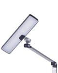 Miniatyrbild 10 av 11: Skrivbordslampa LED Metall Aluminium Silver Steglös Dimning Touch-knapp Trådlös Laddare Ljus Kontor Arbetsrum Modern
