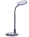 Miniatyrbild 8 av 11: LED Skrivbordslampa Svart Syntetisk Bordslampa Läsning Dator Justerbar Arm Dimmer Färg Temperatur