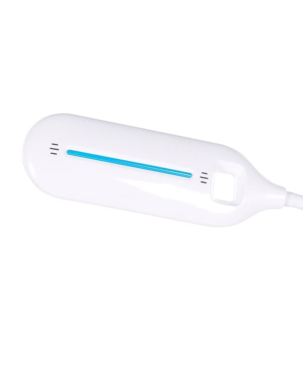 Bordslampa Vit Bordsbelysning Läsning Dator Justerbar Arm Dimmer Färg Temperatur