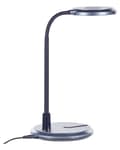 Pikkukuva 9 / 11: LED-pöytävalaisin hopea musta 19 x 43 x 19 cm rauta muovi himmennin säädettävä moderni