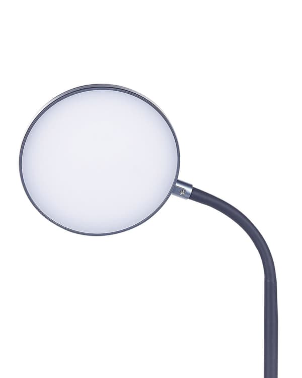 LED-pöytävalaisin hopea musta 19 x 43 x 19 cm rauta muovi himmennin säädettävä moderni