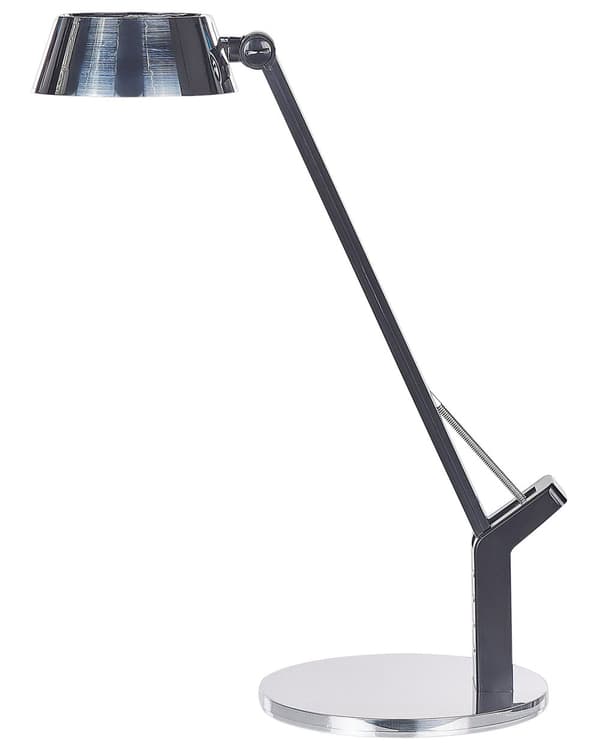 LED-pöytävalaisin hopea 17 x 40 x 17 cm muovi rauta teräs himmennin USB säädettävä moderni