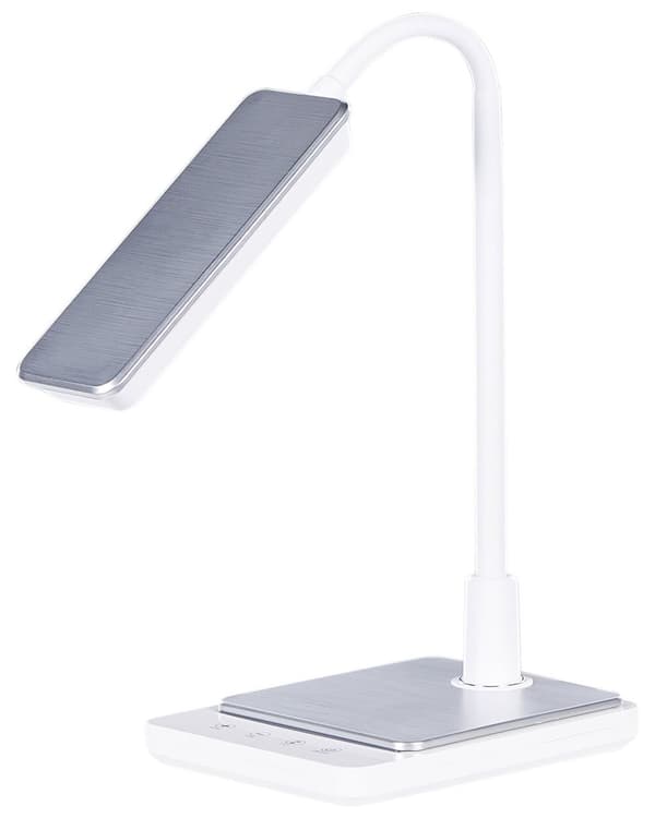 LED skrivebordslampe Hvid bordbelysning Reding Computerlampe Justerbar armdæmper Farvetemperaturændring
