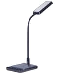 Miniatyrbillede 8 af 11: LED skrivebordslampe Sort bordbelysning Reding Computerlampe Justerbar armdæmper Farvetemperaturændring
