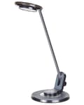 Miniatyrbillede 7 af 11: LED Skrivebordslampe Sort Metal Bordbelysning Læse Computerlampe Justerbar Arm Lysdæmper Farvetemperatur USB-port