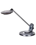 Miniatyrbillede 9 af 11: LED Skrivebordslampe Sort Metal Bordbelysning Læse Computerlampe Justerbar Arm Lysdæmper Farvetemperatur USB-port