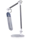 Miniatyrbilde 8 av 11: Skrivebordslampe Sølv Metall Aluminium LED Dobbel dimming Berøringsbryter Moderne Belysning Kontor Bordlampe