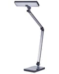 Miniatyrbilde 7 av 11: Skrivebordslampe Svart Metall Aluminium LED Dimming Berøringsbryter Trådløs lader Moderne Belysning Kontor Bordlampe