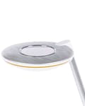 Miniatyrbilde 11 av 11: Bordlampe Sølv Hvit Metall 19 x 45 x 19 cm LED Dimmer Justerbar USB-port Leselampe Skrivebordslampe Belysning
