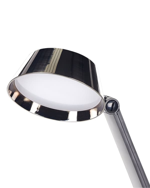 Bordlampe Messing Metall 17 x 40 x 17 cm LED Dimmer Justerbar USB-port Leselampe Skrivebordslampe Belysning