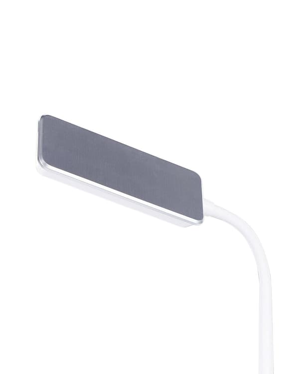 Bordlampe Hvit 19 x 38 x 14 cm LED Dimmer Justerbar Leselampe Skrivebordslampe Belysning