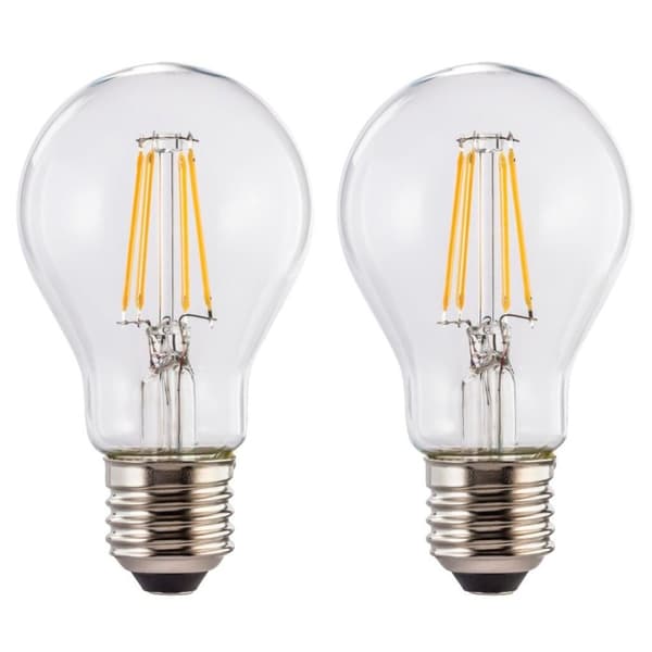Xavax Led Filament E27 806lm Rep. 60W Pære Varm Hvid Klar 2 Stk