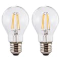 Pikkukuva 1 / 3: Xavax Led Filament E27 806lm Rep. 60 W hehkulamppu lämmin valkoinen kirkas 2 kpl