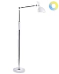 Miniatyrbilde 1 av 11: Gulvlampe LED-lampe Kobber Syntetisk Materiale 169 cm Dimming Moderne Belysning Hjemmekontor