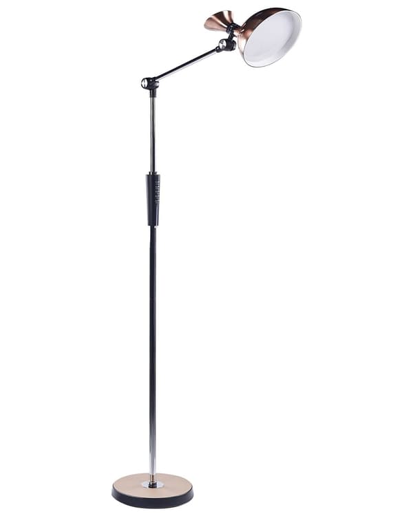 Gulvlampe LED-lampe Kobber Syntetisk Materiale 169 cm Dimming Moderne Belysning Hjemmekontor