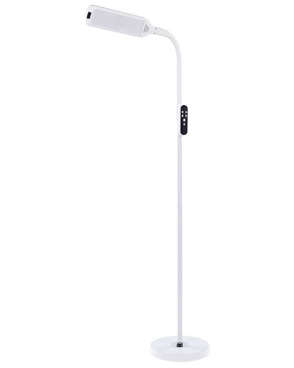Gulvlampe LED Hvit Syntetisk materiale 160 cm Dimming Moderne Belysning Hjemmekontor