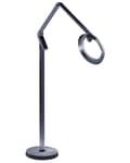 Miniatyrbilde 7 av 11: Gulvlampe LED-lampe Mørkegrå Grå Syntetisk Materiale 170 cm Dimming Moderne Belysning Hjemmekontor