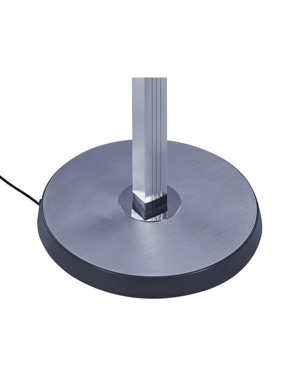 Gulvlampe LED-lampe Mørkegrå Grå Syntetisk Materiale 170 cm Dimming Moderne Belysning Hjemmekontor