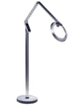 Miniatyrbilde 7 av 11: Gulvlampe LED-lampe Sølv Syntetisk Materiale 170 cm Dimming Moderne Belysning Hjemmekontor