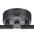 Miniatyrbild 9 av 10: Taklampa Svart Metall 4 ljus Burskärmar Justerbara Armar Modern Design Kök Matsal