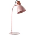 Miniatyrbild 2 av 8: Brilliant Erena bordslampa 52cm ljusrosa metall/trä sladdbrytare  1x A60, E27, 40 W, lämplig för normal lampa (ingår ej)