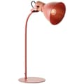 Miniatyrbild 3 av 8: Brilliant Erena bordslampa 52cm röd metall/trä sladdbrytare  1x A60, E27, 40 W, lämplig för normal lampa (ingår ej)