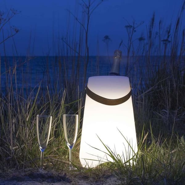 Bristol vin kylare lampa uppladdningsbar vit.