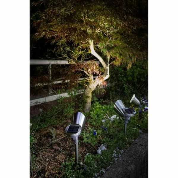 Solcellelampe Galix 30 Lm Rustfrit stål