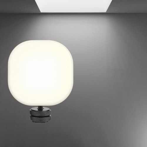 LED video lys kamera lys telefon lys 5 farve temperatur kold sko adapter