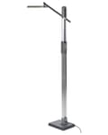 Pikkukuva 9 / 11: LED-lattiavalaisin hopea synteettinen materiaali 144 cm korkea himmentimellä moderni tyyli