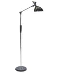 Pikkukuva 5 / 11: LED-lattiavalaisin hopea 52 x 169 x 26 cm muovi rauta himmennystoiminto säädettävä moderni