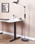 Miniatyrbillede 4 af 11: Gulv LED Lampe Kobber Syntetisk Materiale 169 cm Højde Lysdæmpning Moderne Belysning Hjemmekontor