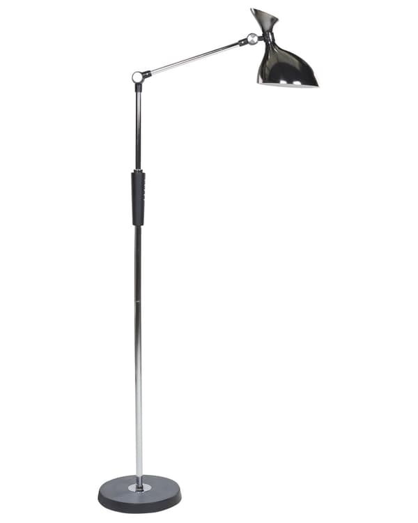 Gulv LED Lampe Kobber Syntetisk Materiale 169 cm Højde Lysdæmpning Moderne Belysning Hjemmekontor