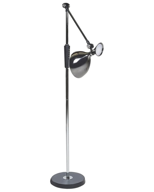 Gulv LED Lampe Kobber Syntetisk Materiale 169 cm Højde Lysdæmpning Moderne Belysning Hjemmekontor