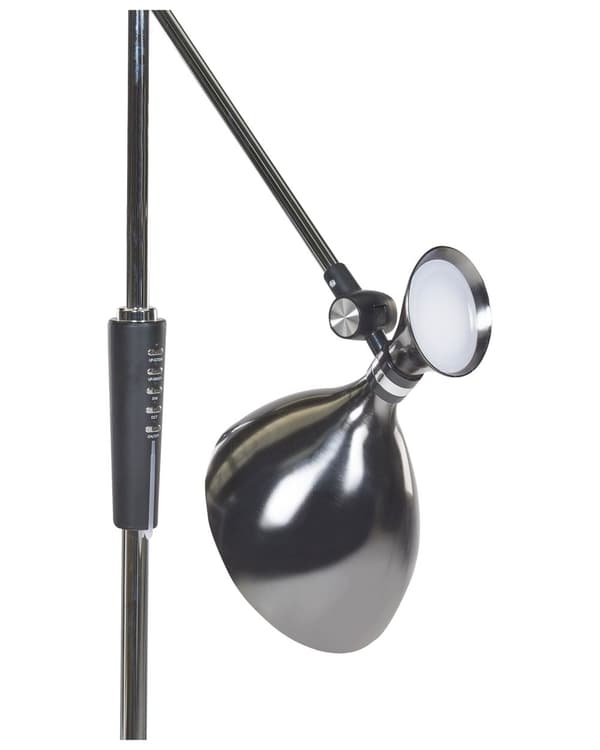 Gulv LED Lampe Kobber Syntetisk Materiale 169 cm Højde Lysdæmpning Moderne Belysning Hjemmekontor