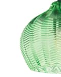 Miniatyrbillede 7 af 10: Pendel Lampe Grøn Glas ø 15 cm Retro Hængelampe Glaskugle Design Køkken Spisebordslampe