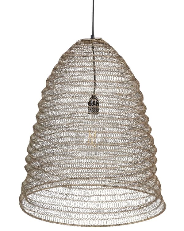 Pendel Lampe Messing ø 50 cm Moderne Spisebordslampe til Køkken Hængelampe til over Spisebord