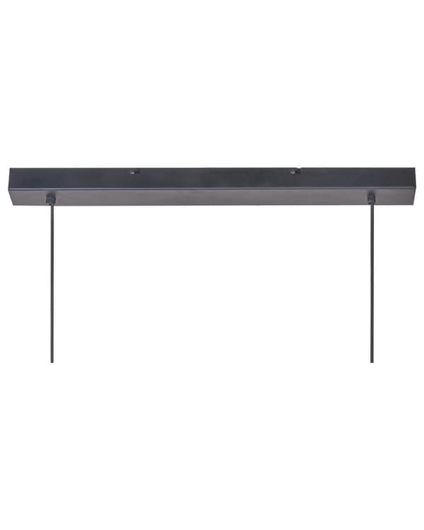Langbordspendel Sort Mangotræ ø 23 cm Boho Design 2 Lyskulder Spisebordslampe til Køkken Trælampe til Spisebord Hængelampe