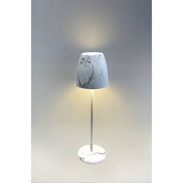 Megatron TAVOLA MT68056 Sladdlös bordslampa LED 2 W Marmorgrå