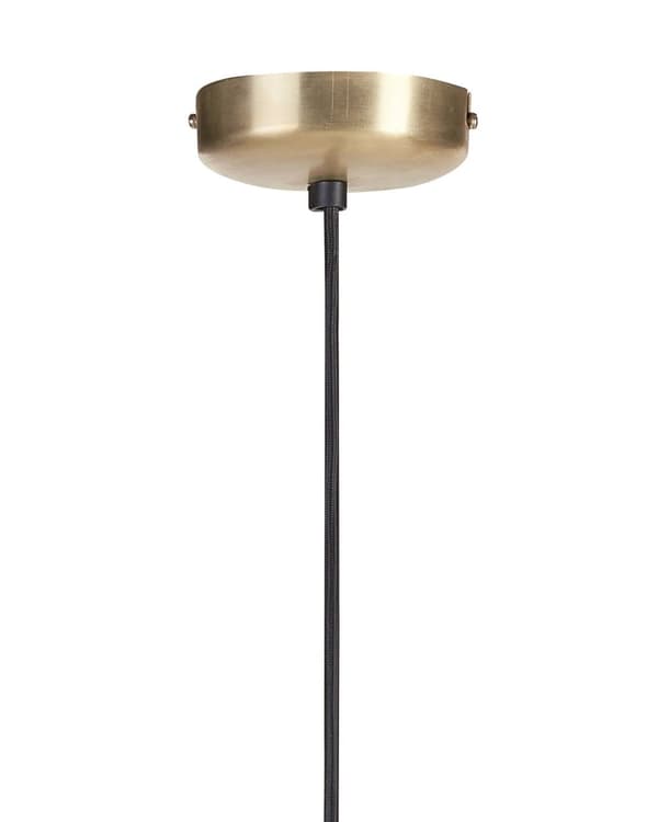 Pendel Lampe Messing ø 50 cm Messinglampe Design Spisebordslampe til Køkken med Bur Lampeskærm Hængelampe til Spisebord