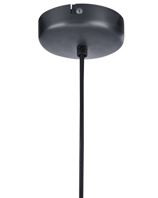 Pendel Lampe Sort Jern ø 46 cm Moderne Spisebordslampe til Køkken Hængelampe til over Spisebord